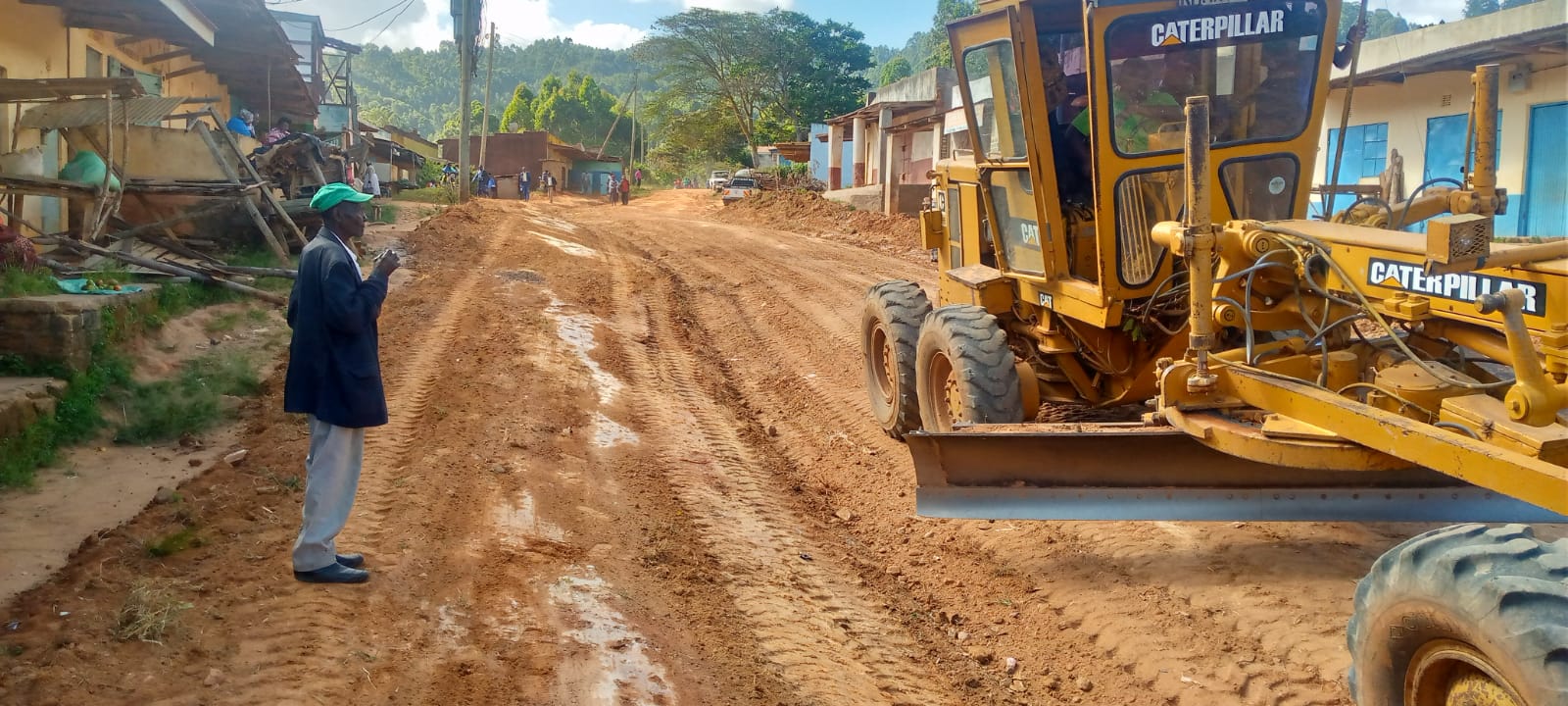 Grading And Gravelling Along Kithangathini - Nduu Road