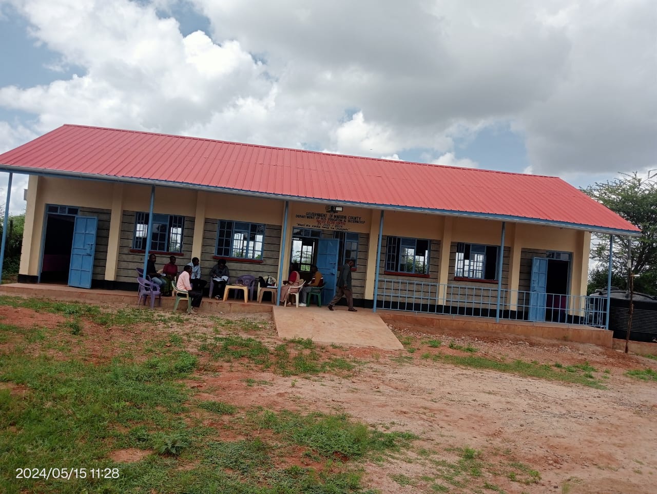 Front Face Of The Ecde New Building 