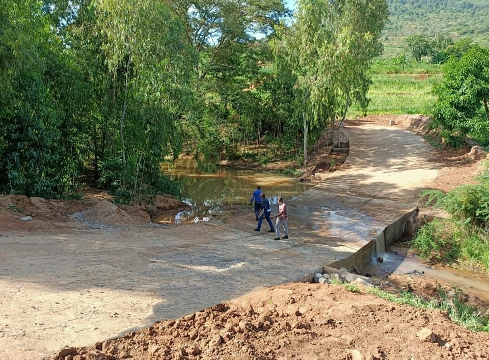 After The Construction Of Kyaviti Drift -45m Long By 6m Wide Excavation-tulimani Ward                             