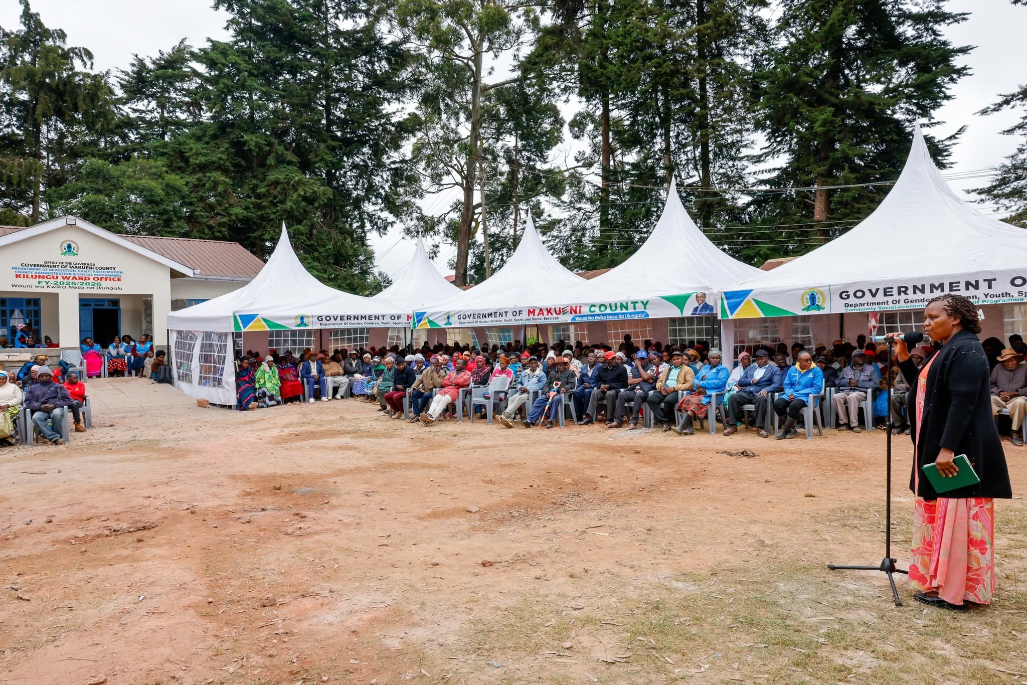 Tents With Chairs - Kilungu Ward