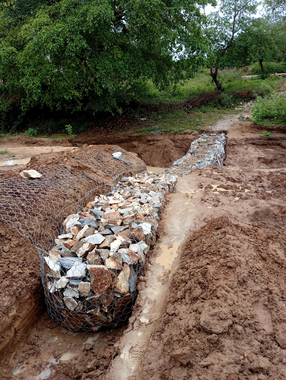 Ndumanu Silt Trap Works