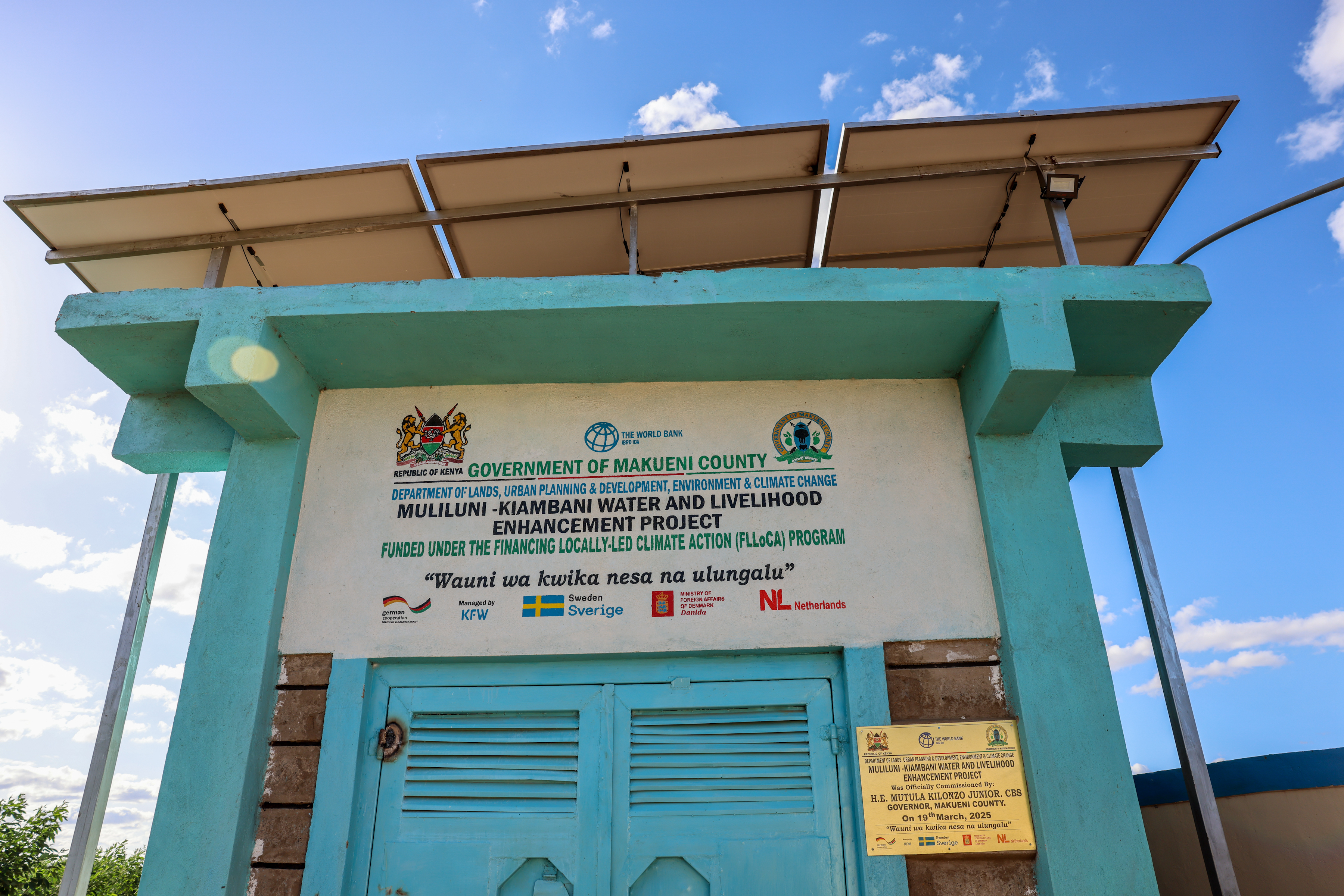 Muliluni Kiambani Water Project - Communal Water Point