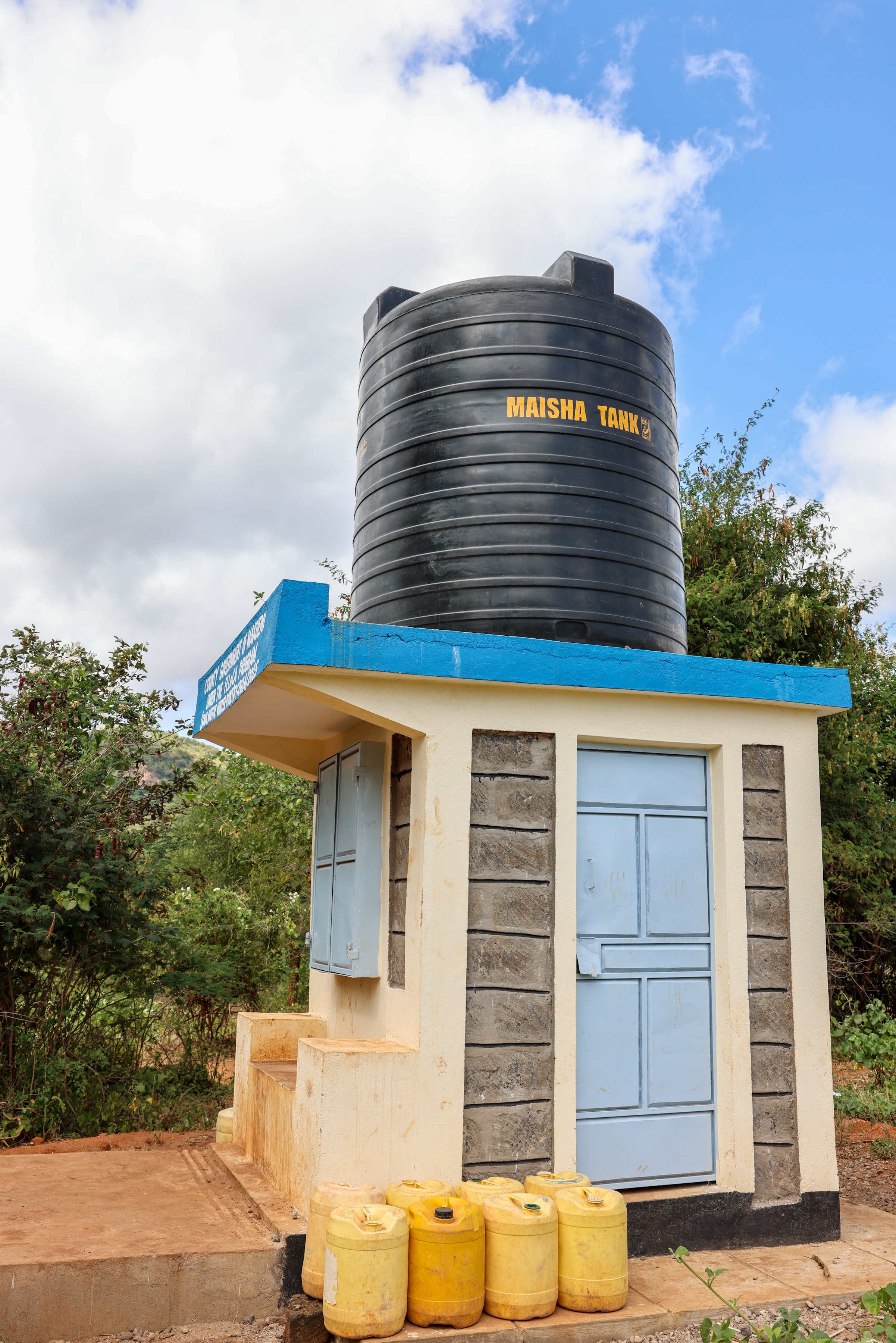 Yandia Water Project- Water Tank