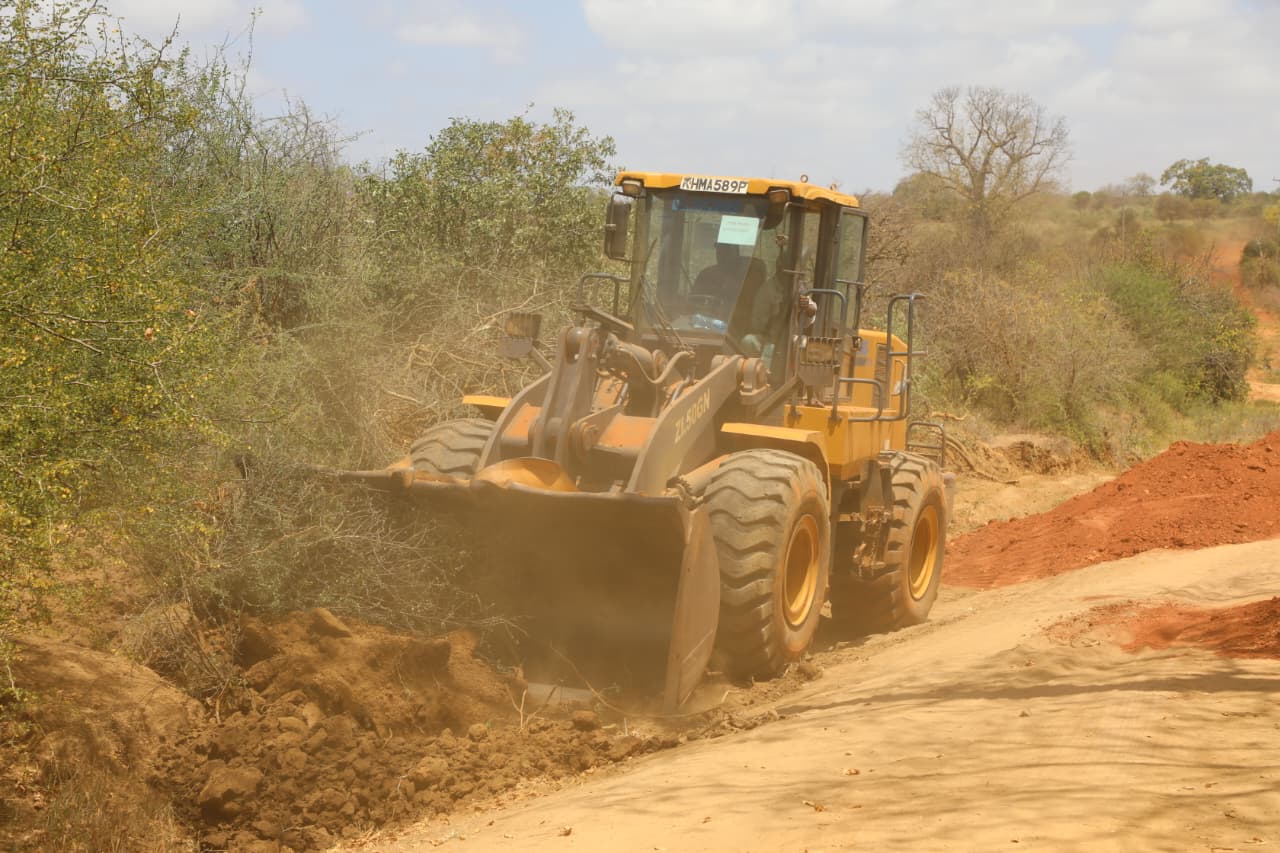 Bush Clearing Along Kiangini-kiteei-kwa  Kinona Rd