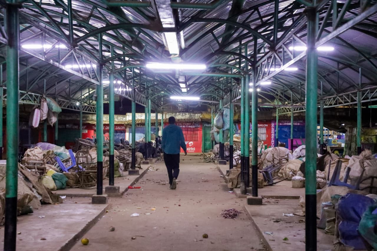 Installation Of Street Lights Phase 2 Around Kikima Market 