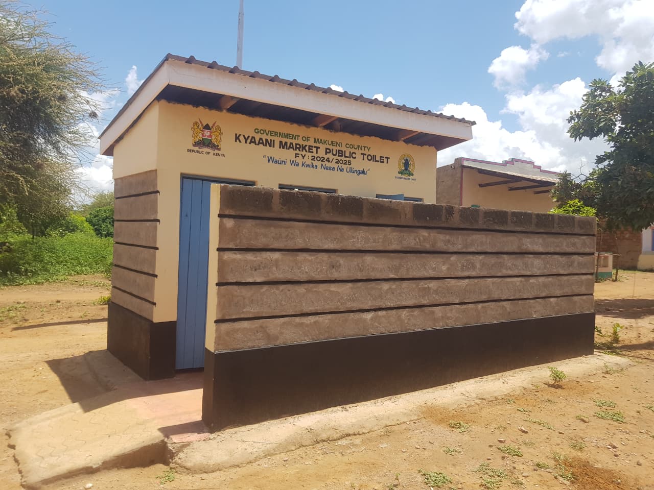 Kyaani and Ngokolani toilets