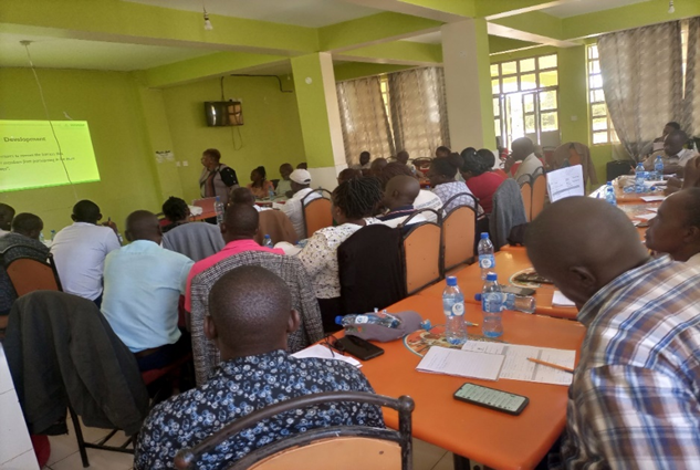 Tot Training On Picd Process At Mtito Andei For The Sub County And Ward Technical Officers