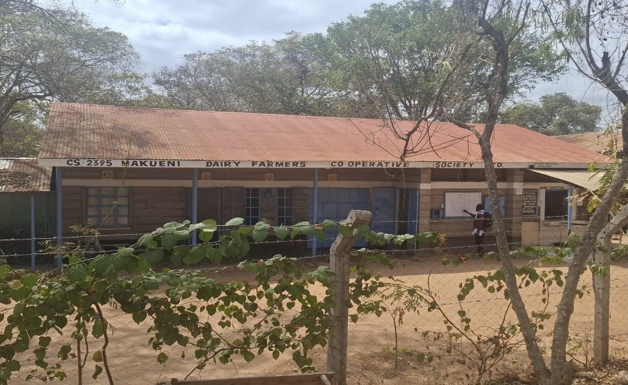 Makueni Dairy Farmers Cooperative Milk Aggregation Center Before